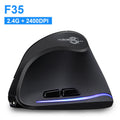 ERGOVA™ F35 Vertical Wireless Ergonomic Mouse