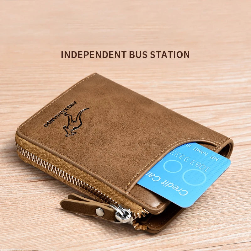 AURION™ Luxury RFID Slim Wallet for Men