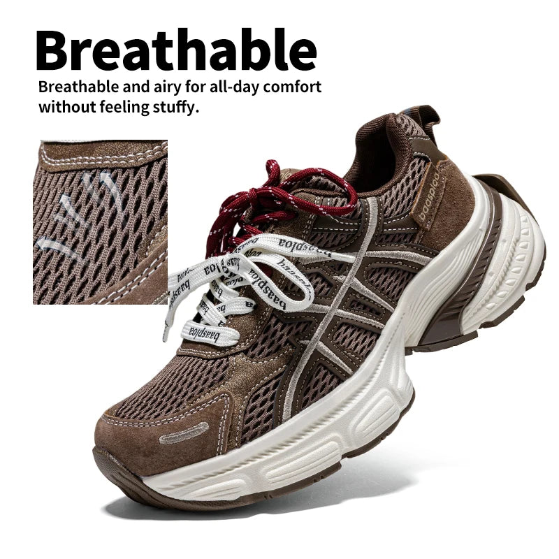 Baasploa™ Retro Chunky Breathable Sneakers