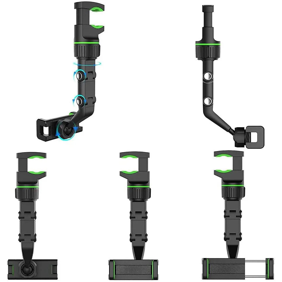 AURAVIEW™ 360 Rearview Mirror Phone Mount