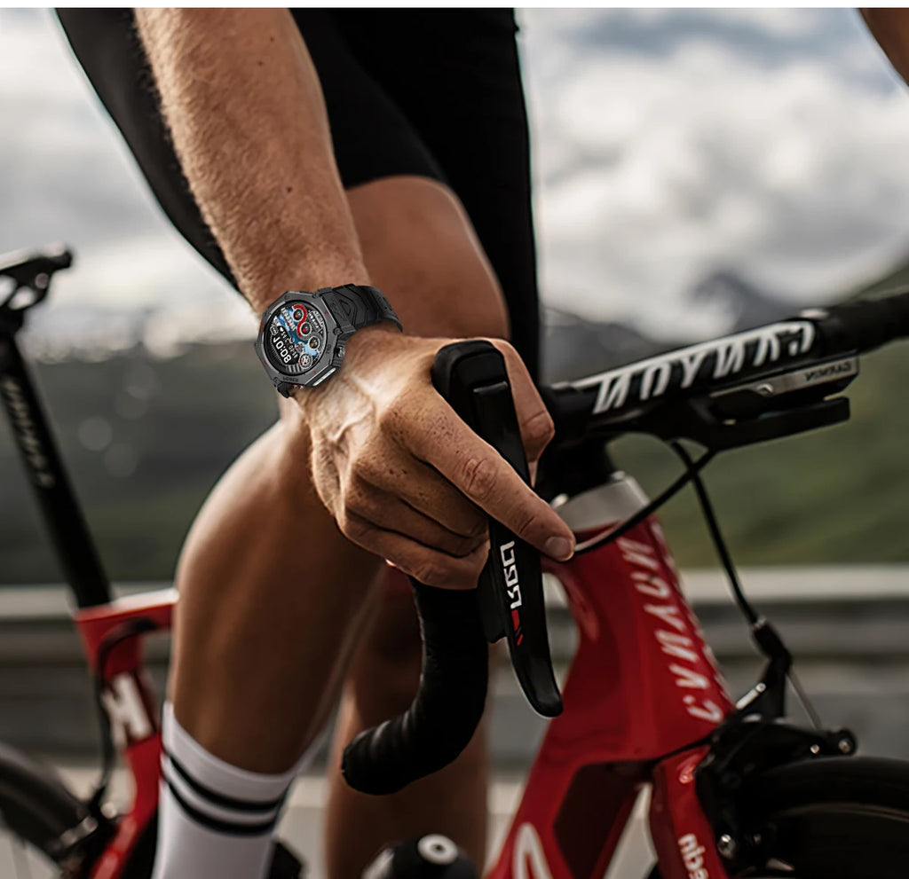 T-Rex 3 Ultra Military-Grade Smartwatch – GPS, 10ATM Waterproof, Compass & Altimeter, AMOLED HD Call