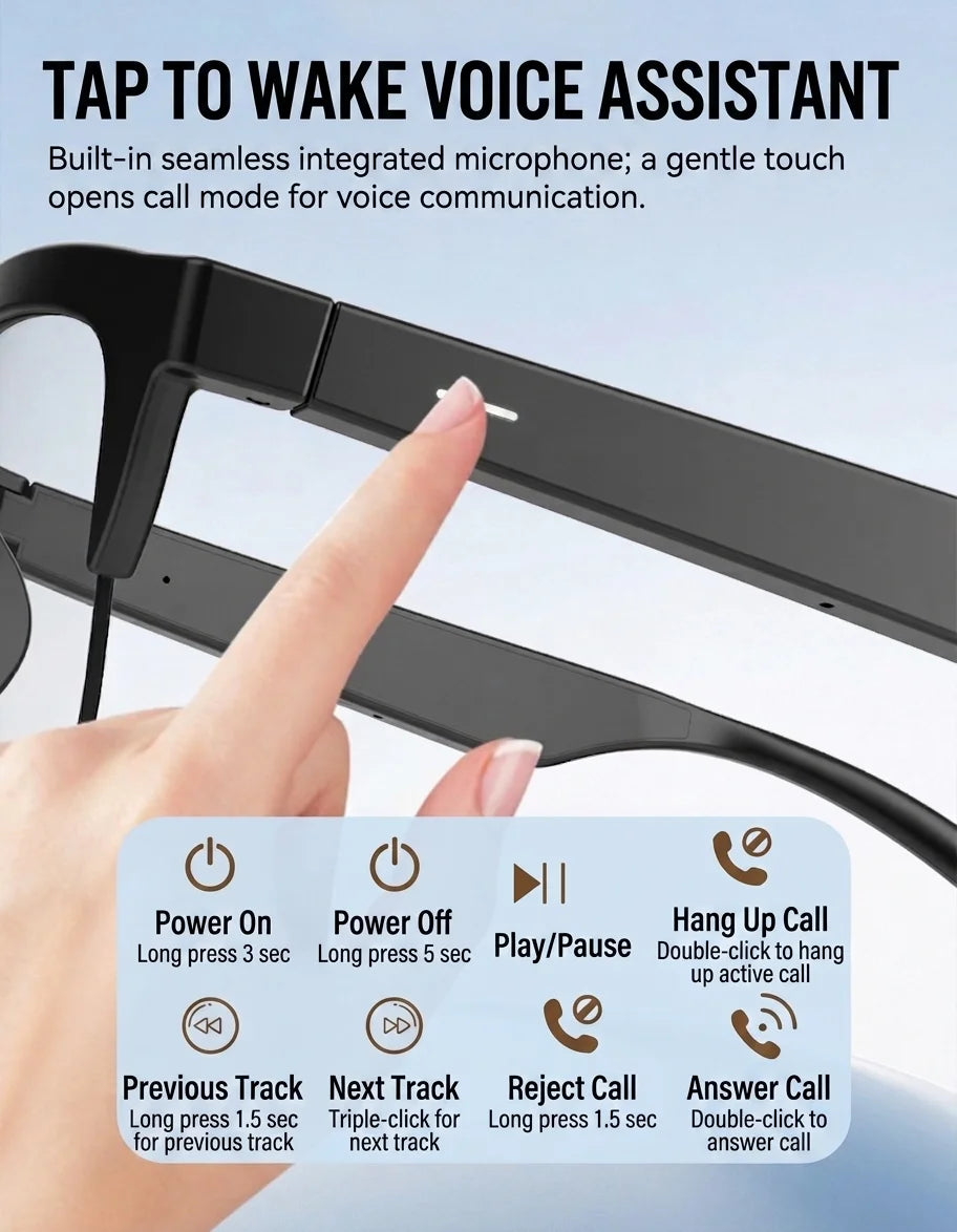 VÉRION™ Photochromic Smart Glasses & Smart Watch Set