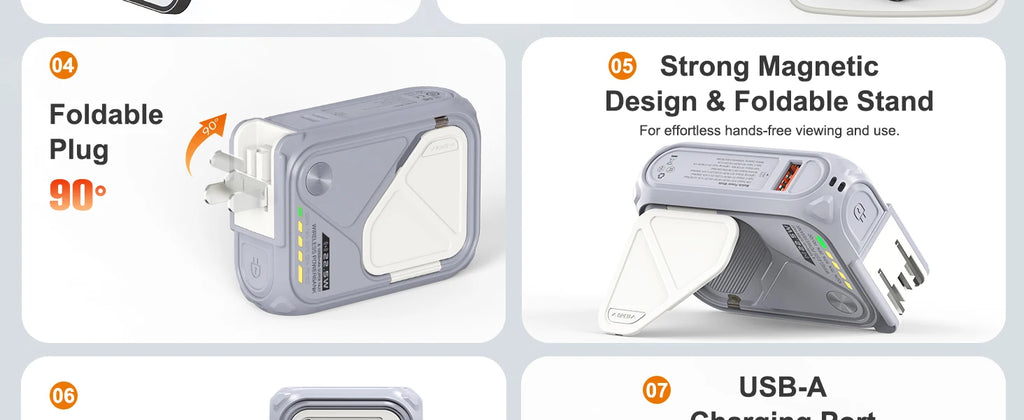 MAGNEX™ FusionCharge Wireless Power Bank