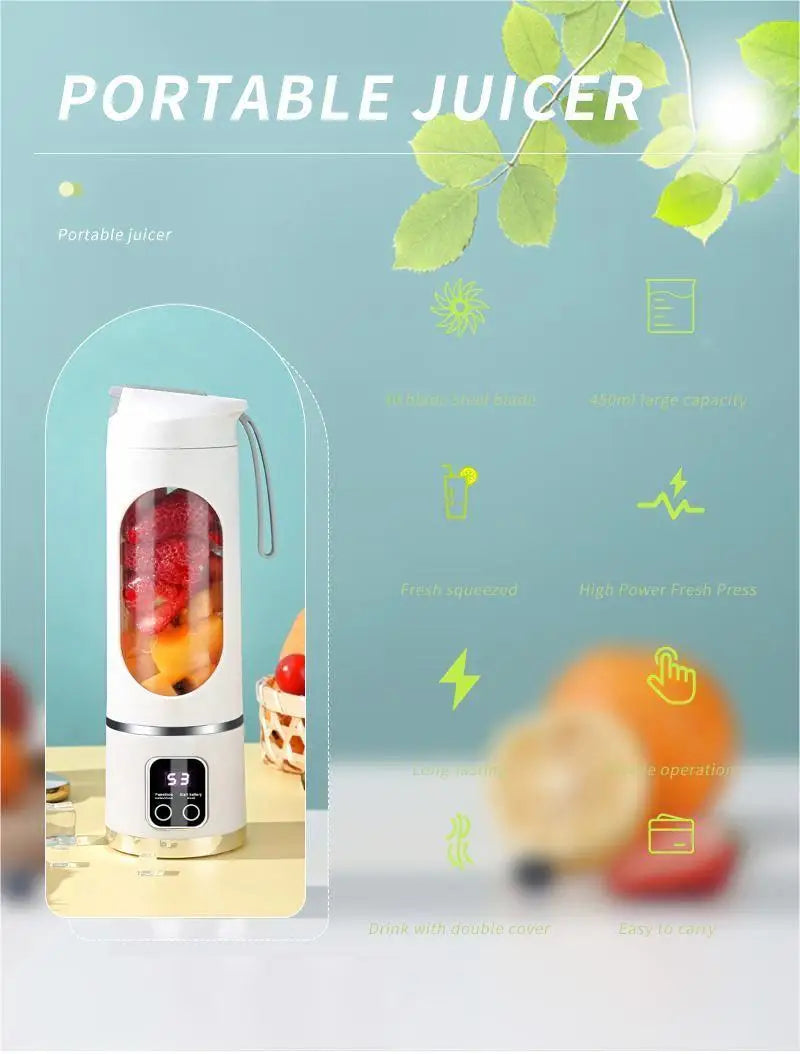BLENDORA™ 10-Blade Turbo Ice Crusher Portable Blender