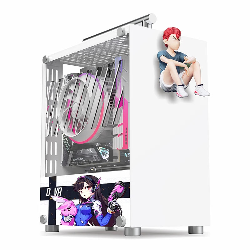 METALFISH™ T40 Mini ITX 7L Compact Gaming Case