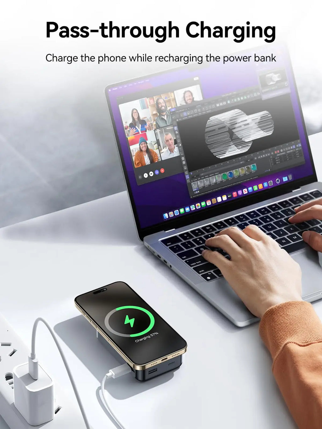 NEWDERY™ MagForce 20K Wireless Power Bank