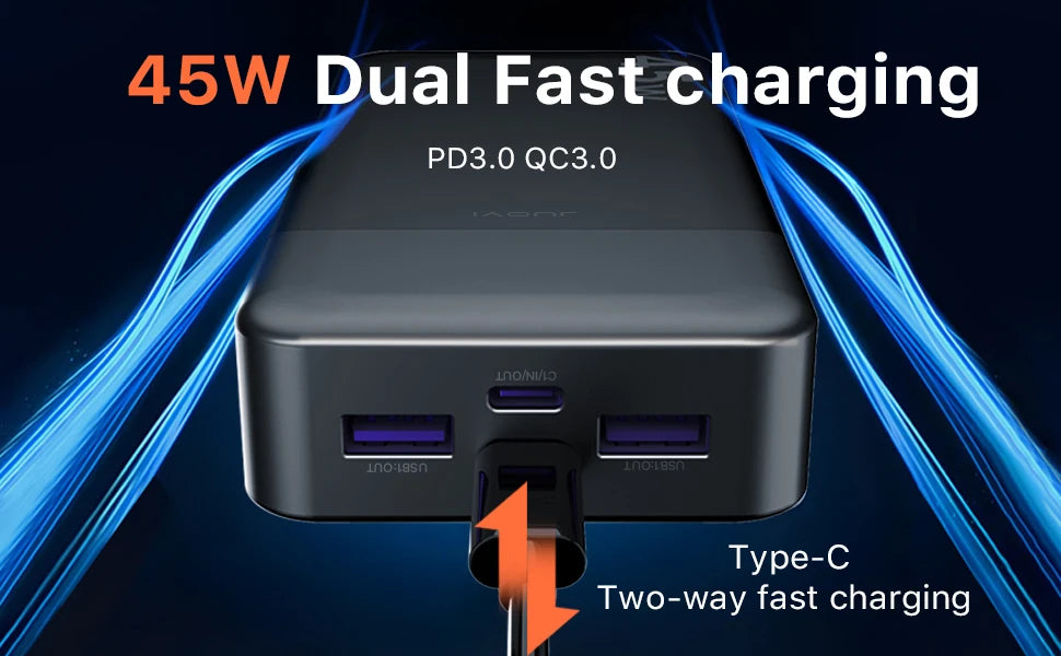 JUOVI™ J2621 HyperCharge 45W Power Bank