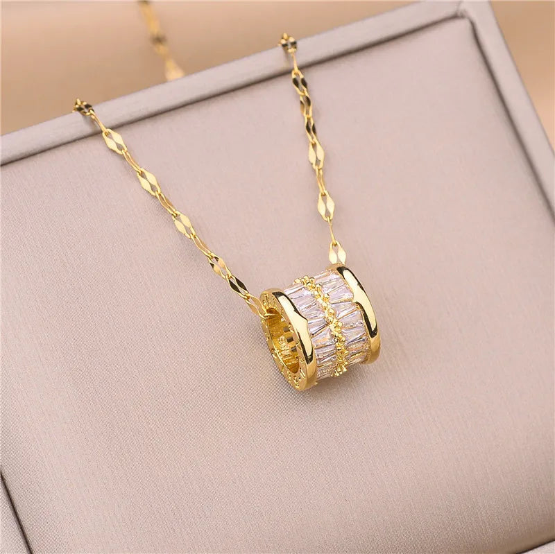 VÉLISSE™ Luxury Zircon Clavicle Chain Necklace