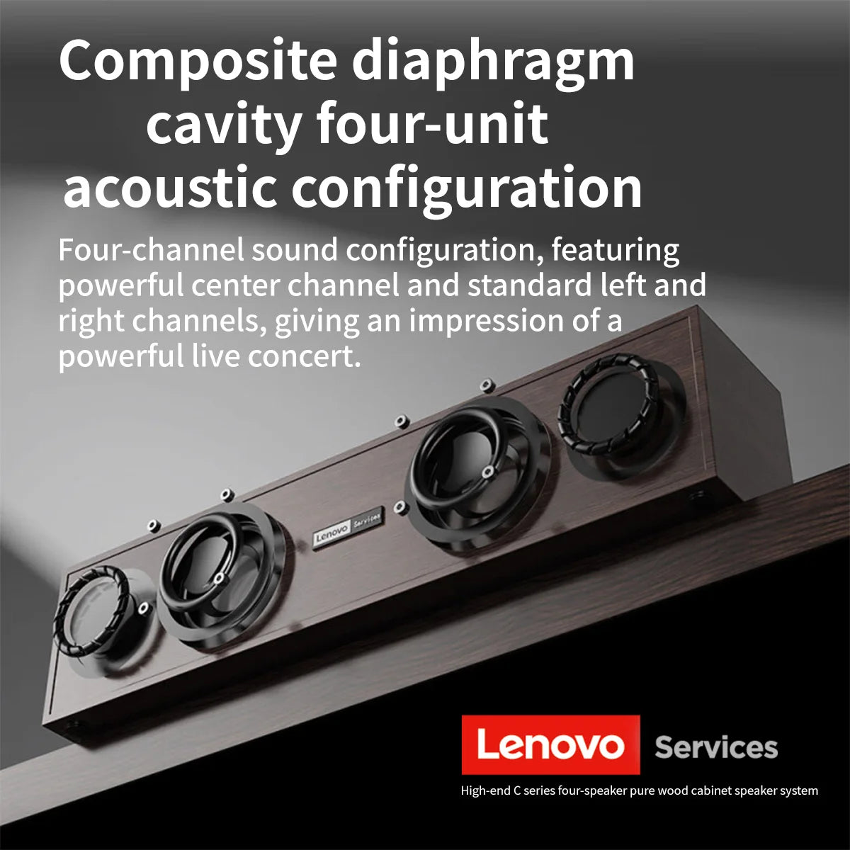 LENOVO™ C02 Retro Bluetooth Speaker