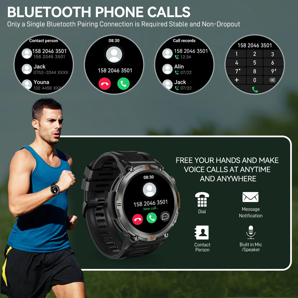 Smartwatch Pro 2025 – Advanced Fitness & Health Monitoring Smartwatch
