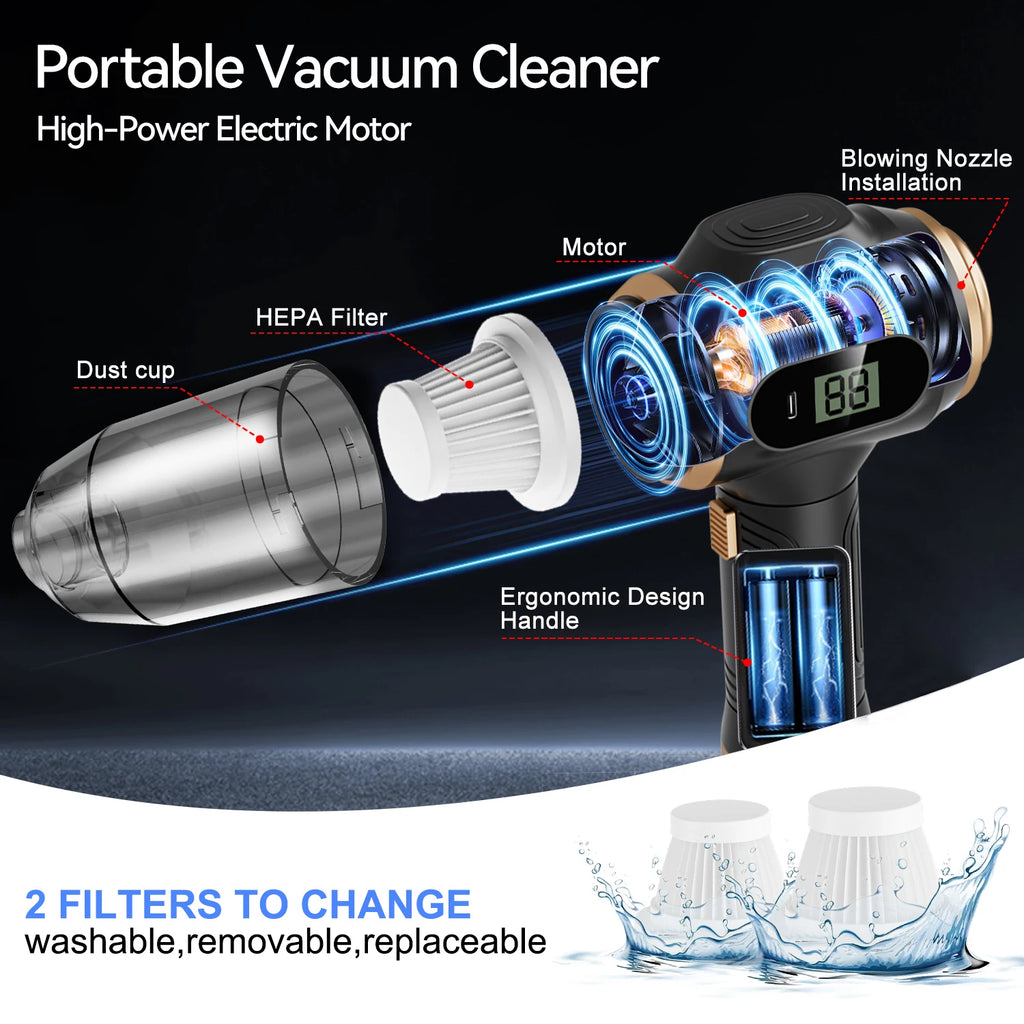 PURAVOX™ MaxForce Wireless Vacuum Cleaner