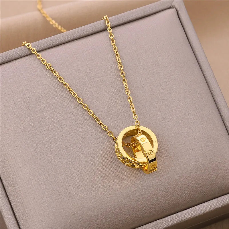 VÉLISSE™ Luxury Zircon Clavicle Chain Necklace