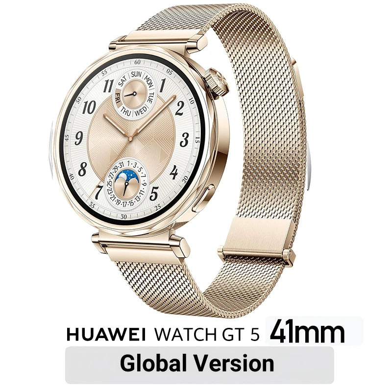 HUAWEI Watch GT 5 / GT5 Pro Smartwatch – Built-in Map, Message Replay, iOS & Android