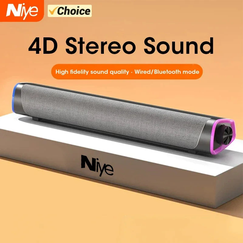 SONIQEDGE™ 4D Stereo Soundbar Speaker