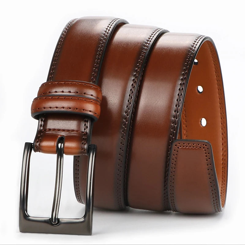 UrbanLeather™ Genuine Leather Men’s Belt