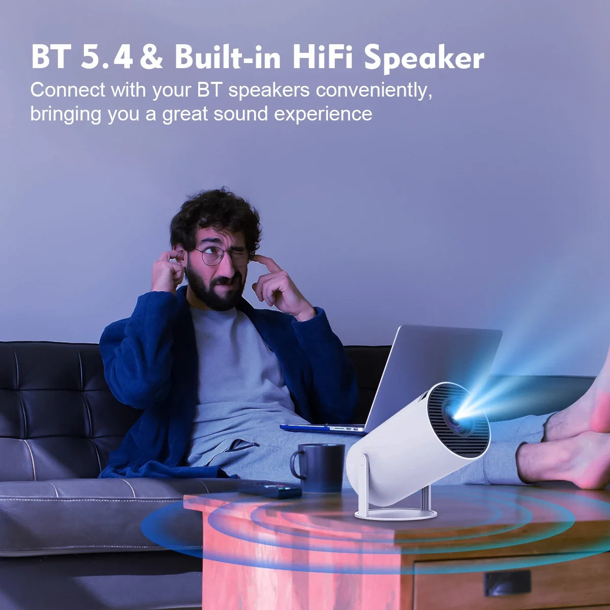 MAGCUBIC™ HY300 Pro Smart Cinema Projector