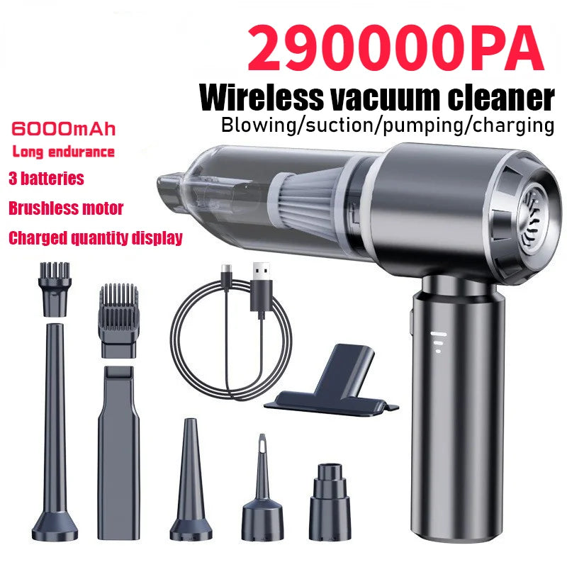 AEROVAC™ TurboForce Wireless Vacuum & Air Duster