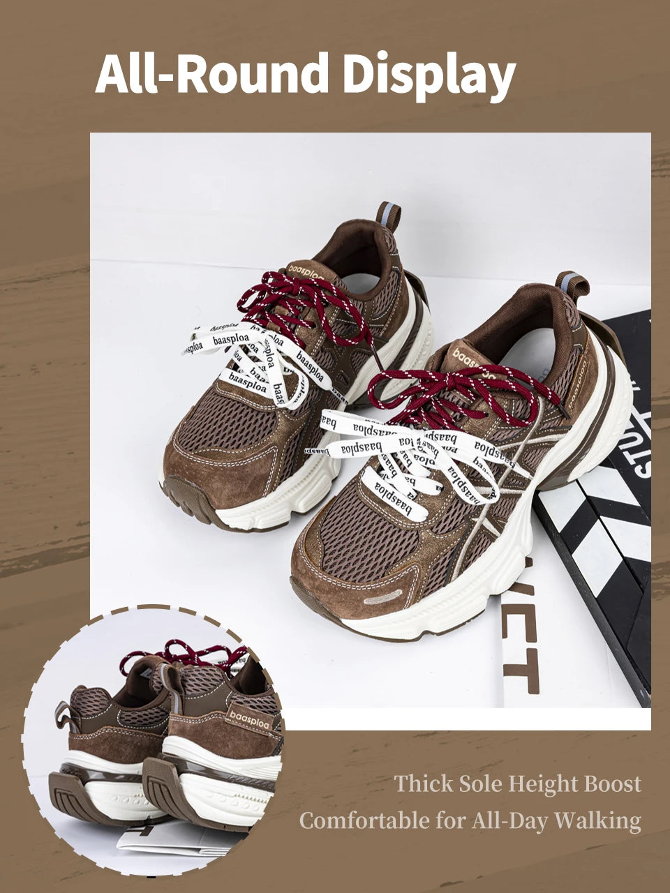 Baasploa™ Retro Chunky Breathable Sneakers