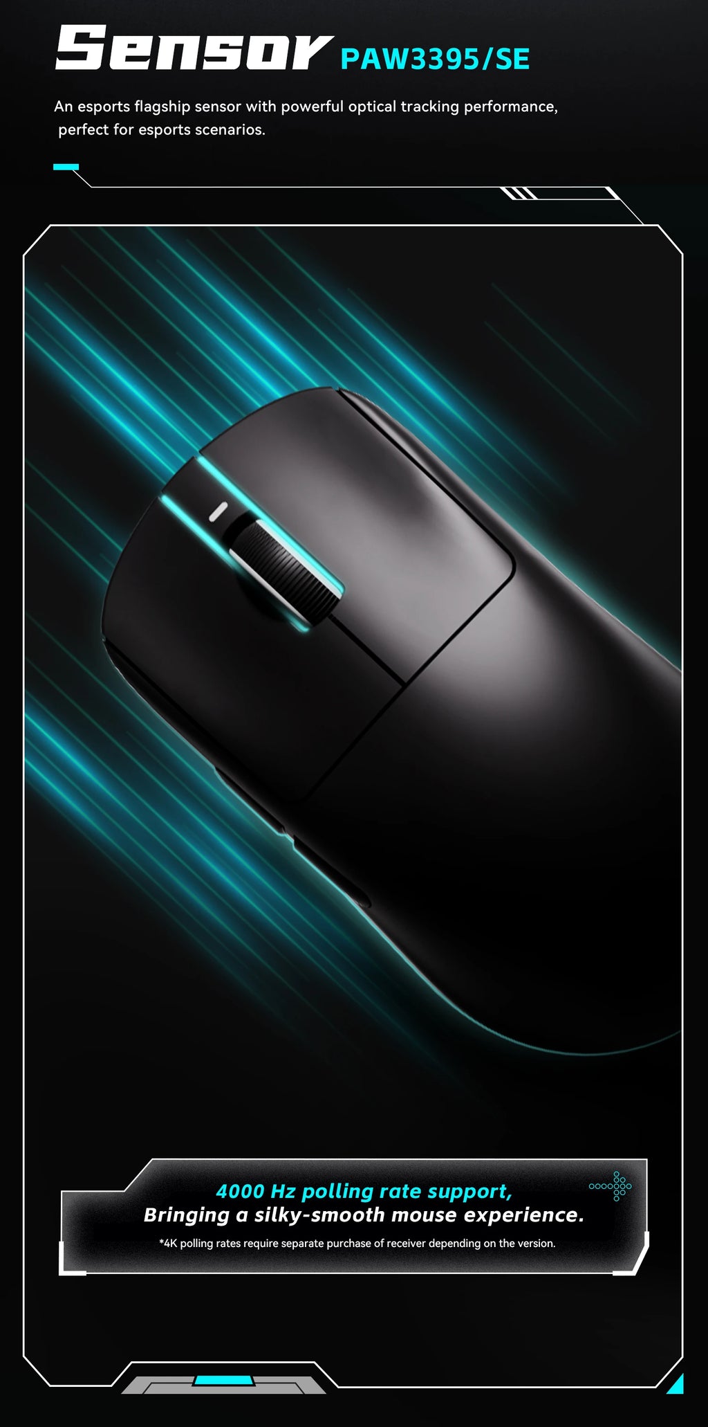 VXE™ Dragonfly R1 Pro Wireless Gaming Mouse