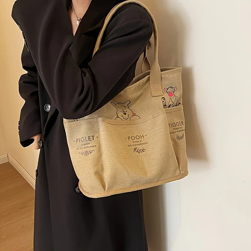 HoneyBear™ Retro Canvas Tote Bag