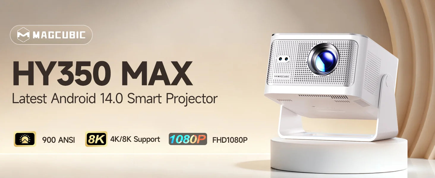 MAGCUBIC™ HY300 Pro Smart Cinema Projector