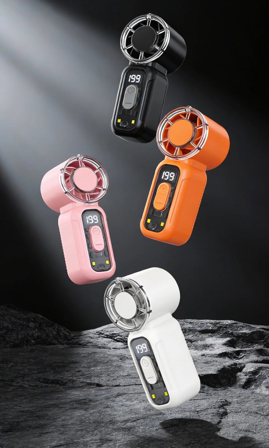 NOVARY™ TurboFlow Transparent Mini Fan