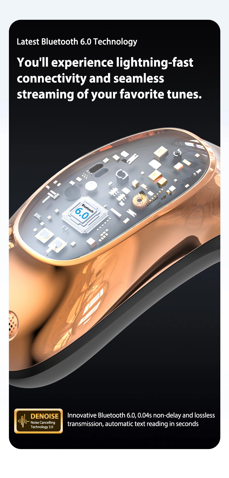 NEXORA™ AI Translation OWS Bluetooth Earhook Earphones
