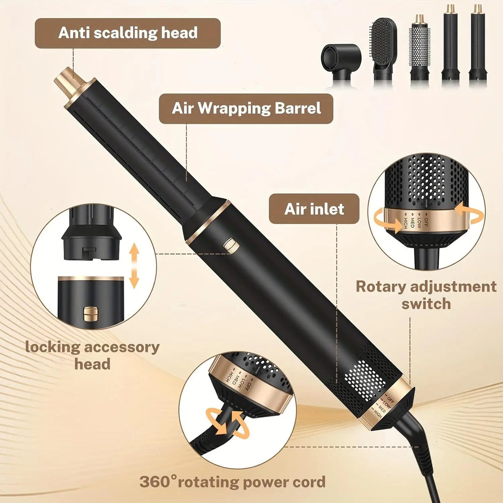 UKLISS™ AirLuxe 5-in-1 Hair Styler System