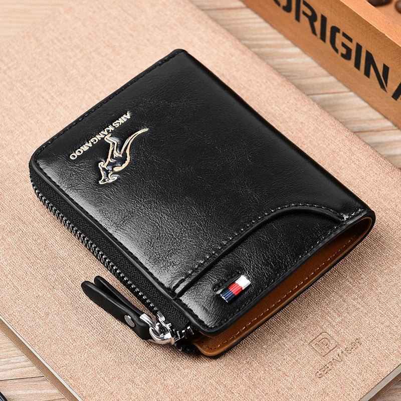 AURION™ Luxury RFID Slim Wallet for Men