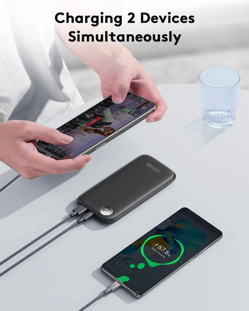 VOLTRIX™ SlimCharge 10000 Power Bank