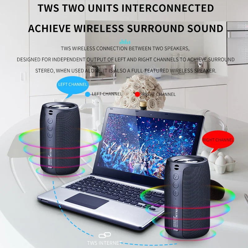 ZEALOT™ S32 Outdoor BassPulse Wireless Speaker