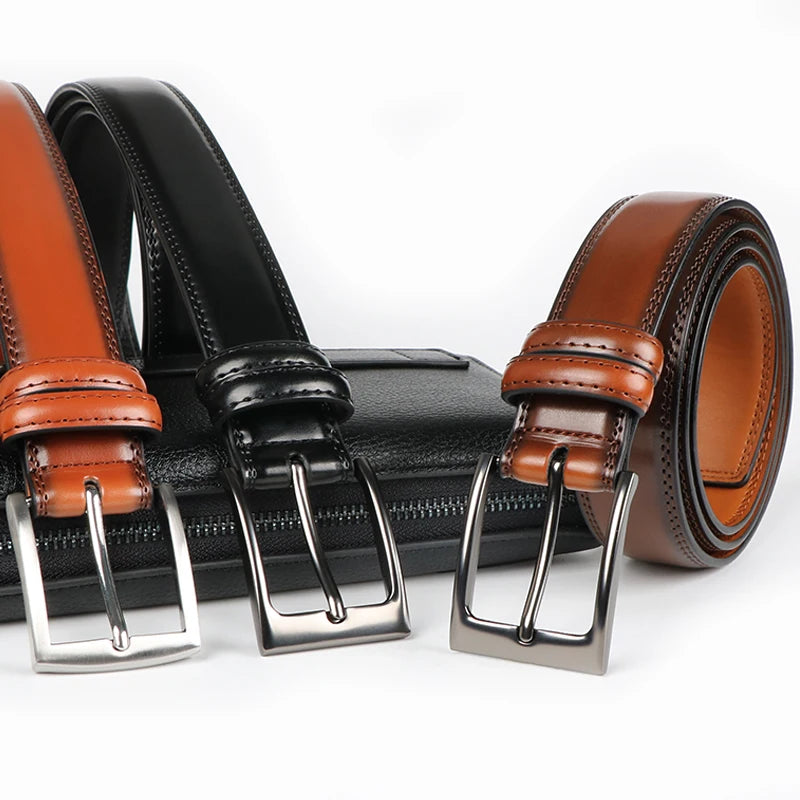 UrbanLeather™ Genuine Leather Men’s Belt
