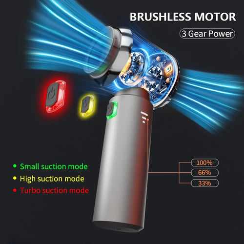 AEROVAC™ TurboForce Wireless Vacuum & Air Duster