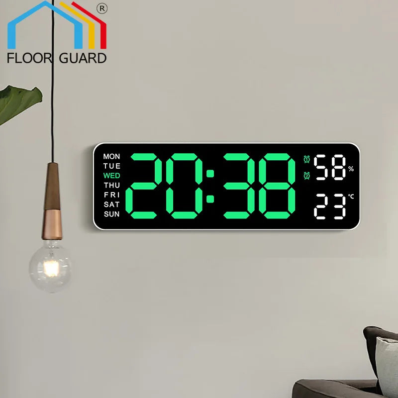 AURACLOCK™ Minimalist LED Smart Wall Clock