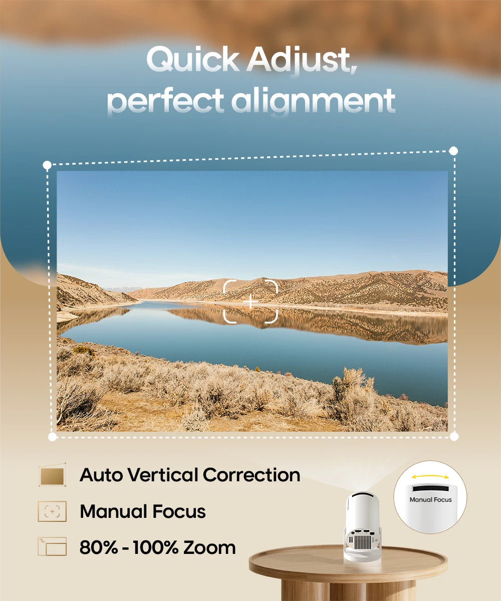 MAGCUBIC™ HY300 Pro Smart Cinema Projector