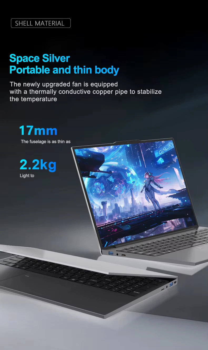 NEXLUX™ 15.6” Core i9 Gaming Performance Laptop