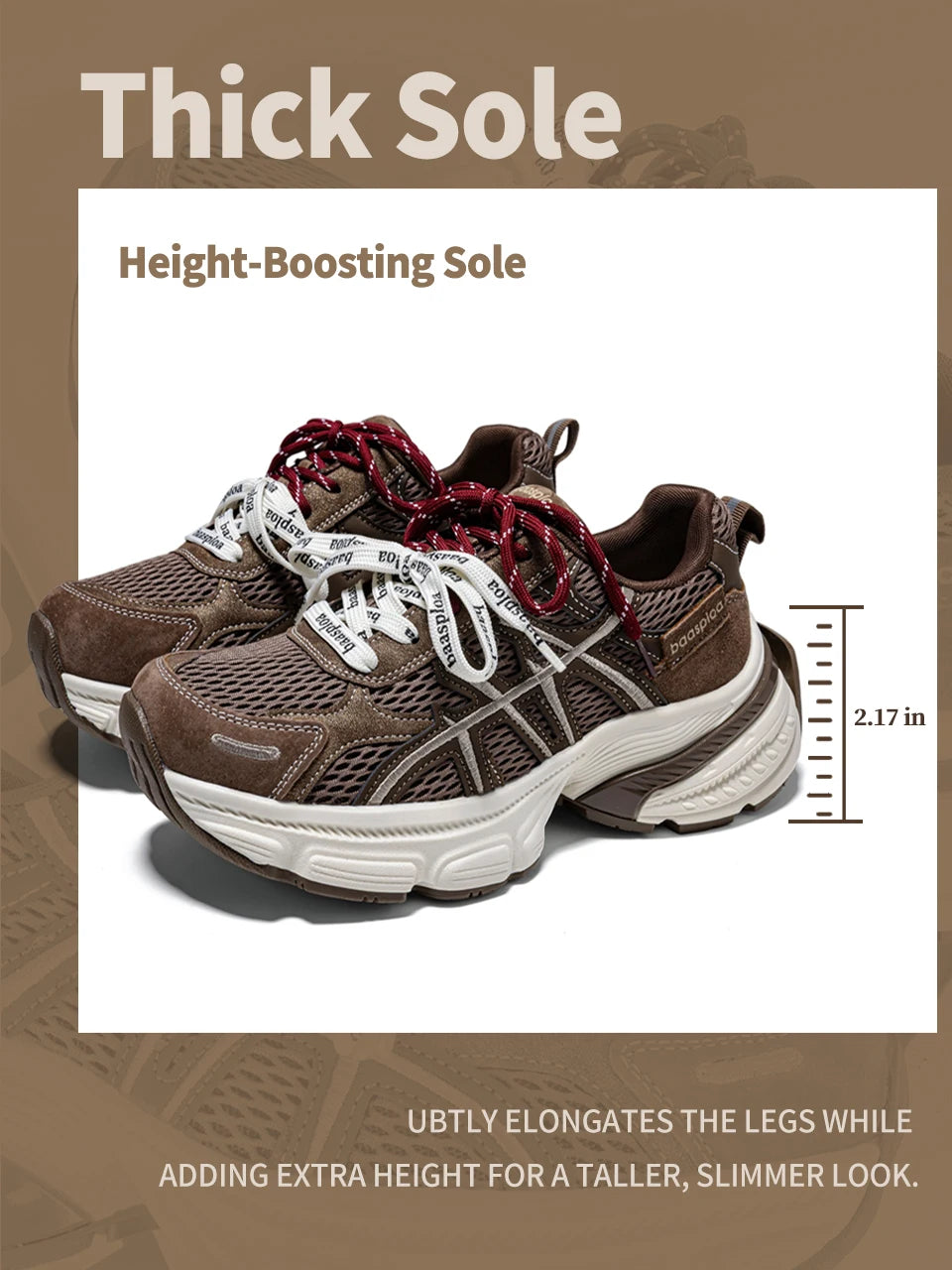 Baasploa™ Retro Chunky Breathable Sneakers