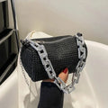 LUXEORA™ CrystalGlow Rhinestone Bucket Bag