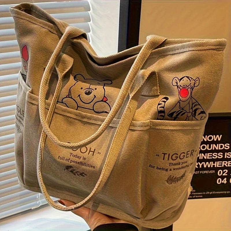 HoneyBear™ Retro Canvas Tote Bag