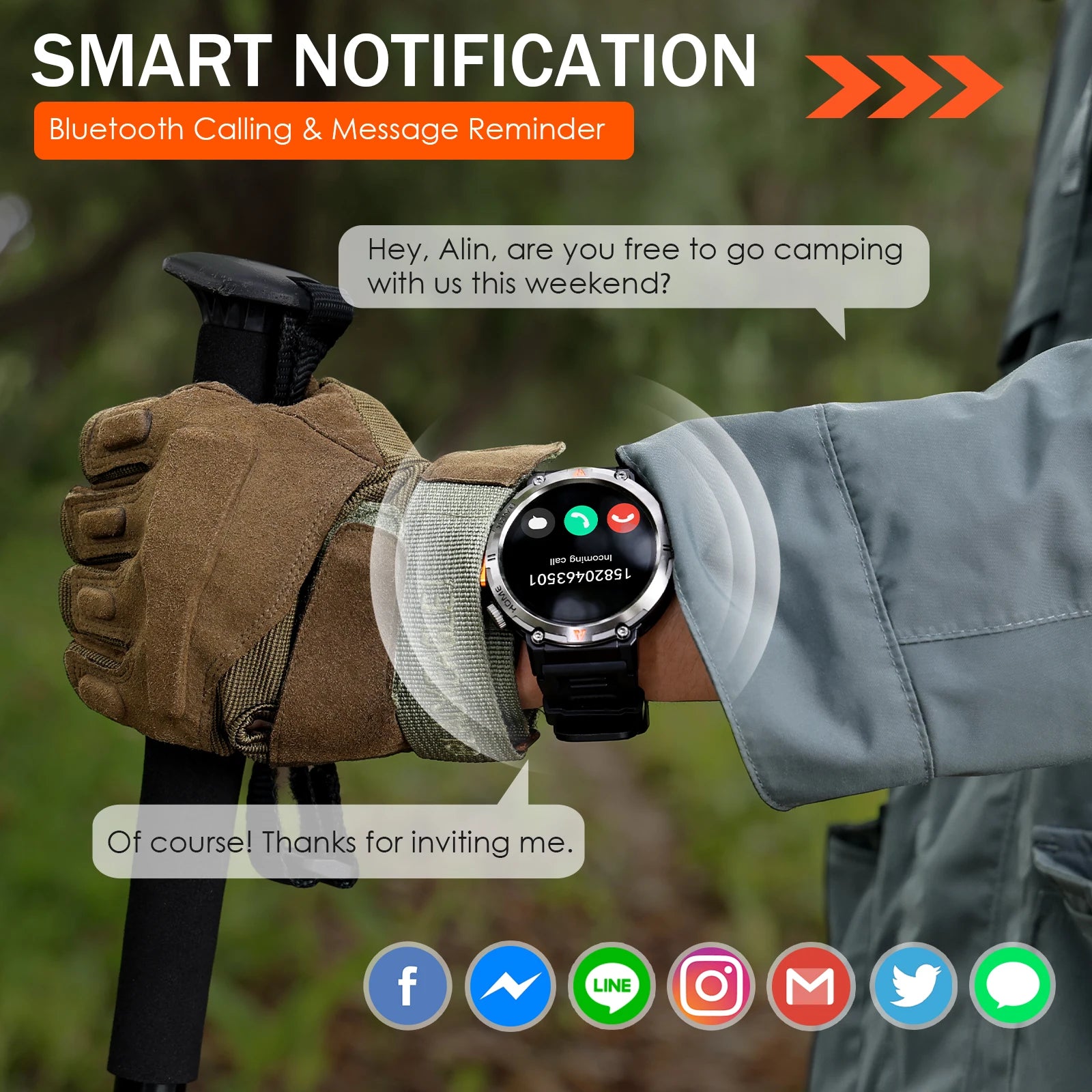 Smartwatch Pro 2025 – Advanced Fitness & Health Monitoring Smartwatch