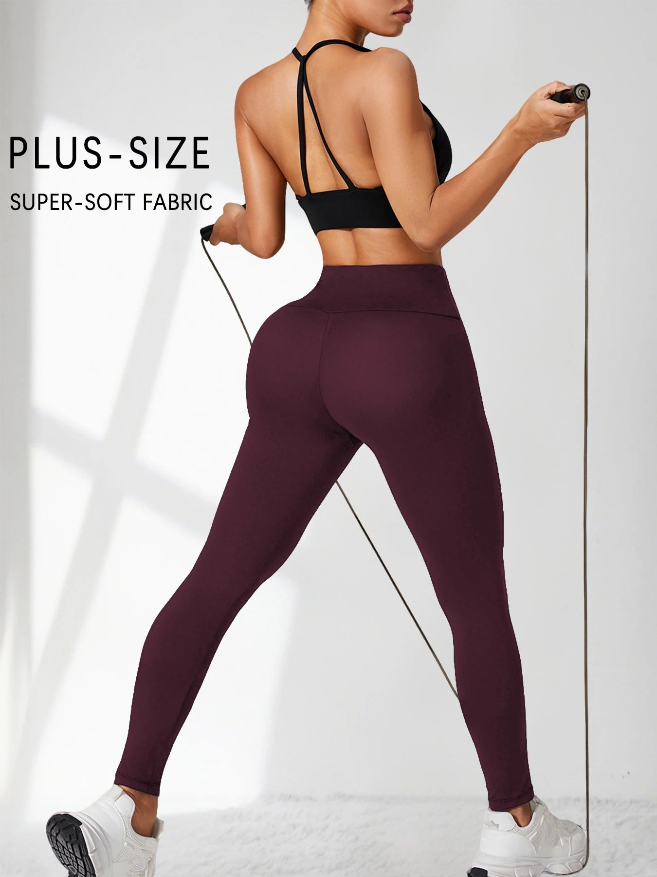 FlexComfort™ Plus Size High Waist Leggings
