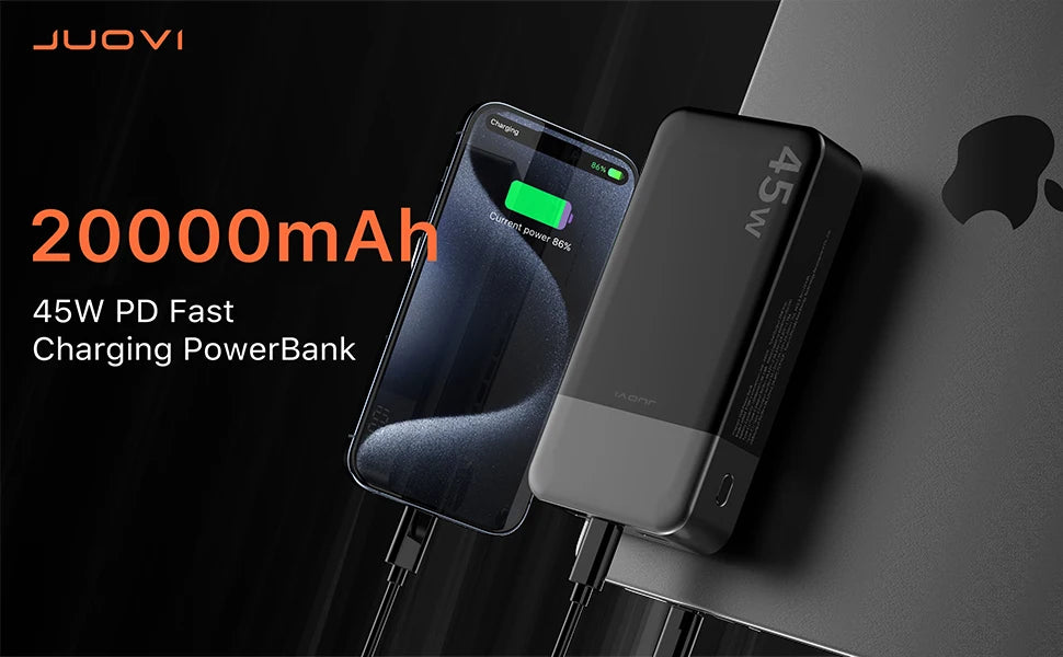 JUOVI™ J2621 HyperCharge 45W Power Bank