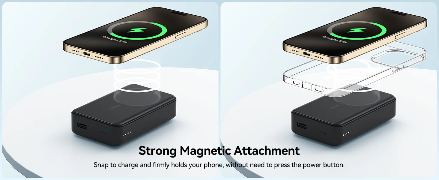 NEWDERY™ MagForce 20K Wireless Power Bank