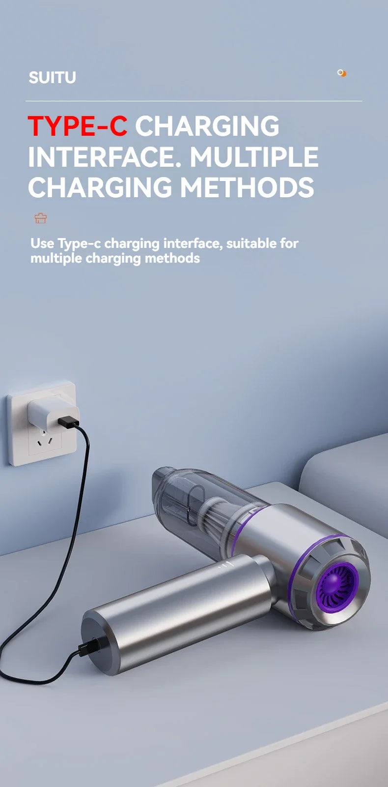 AEROVAC™ TurboForce Wireless Vacuum & Air Duster
