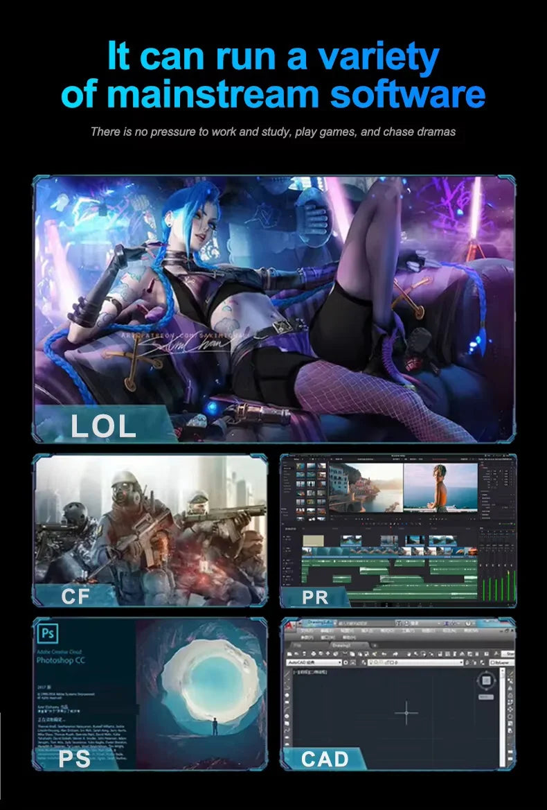 NEXLUX™ 15.6” Core i9 Gaming Performance Laptop