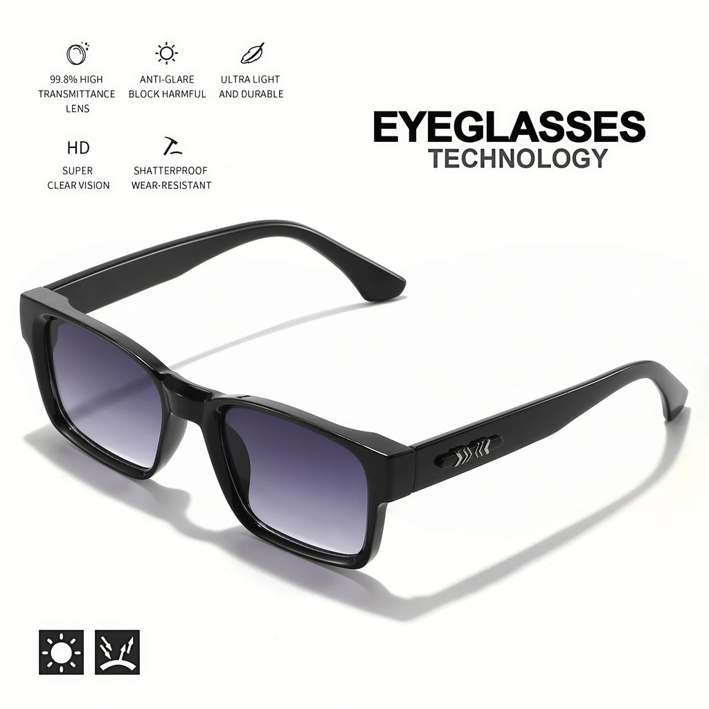 RetroVibe™ Punk Square Sunglasses
