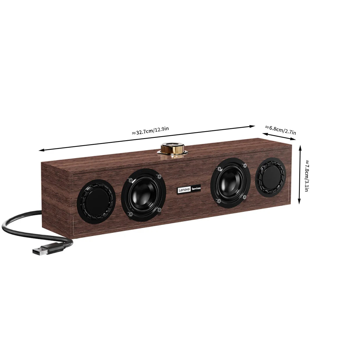 LENOVO™ C02 Retro Bluetooth Speaker