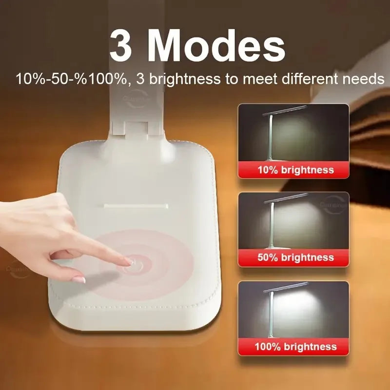 LUMORA™ FoldLite Touch LED Desk Lamp