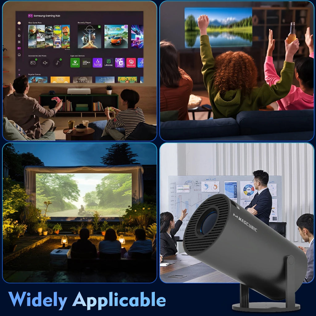MAGCUBIC™ HY300 Pro Smart Cinema Projector