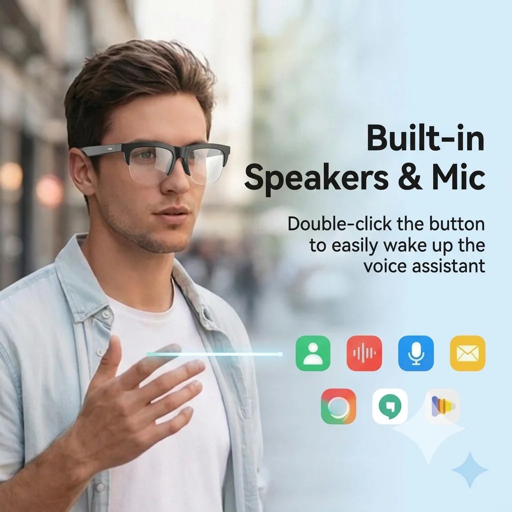 VÉRION™ Photochromic Smart Glasses & Smart Watch Set